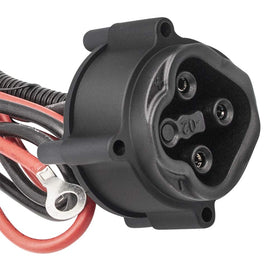 The Panglong Powerwise receptacle offers a durable, secure connection for Yamaha golf carts.