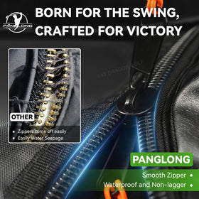 Panglong Precedent enclosure with clear PVC windows for improved visibility during rides.