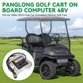 Panglong brand logo close-up emphasizing trusted golf cart electronics.