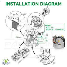 Panglong installation guide for 2004–2015 Club Car Precedent.
