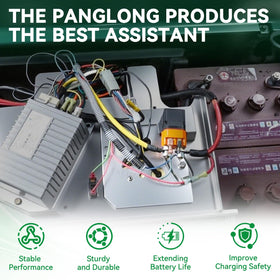 Panglong OBC package contents listing OEM numbers for quick setup.