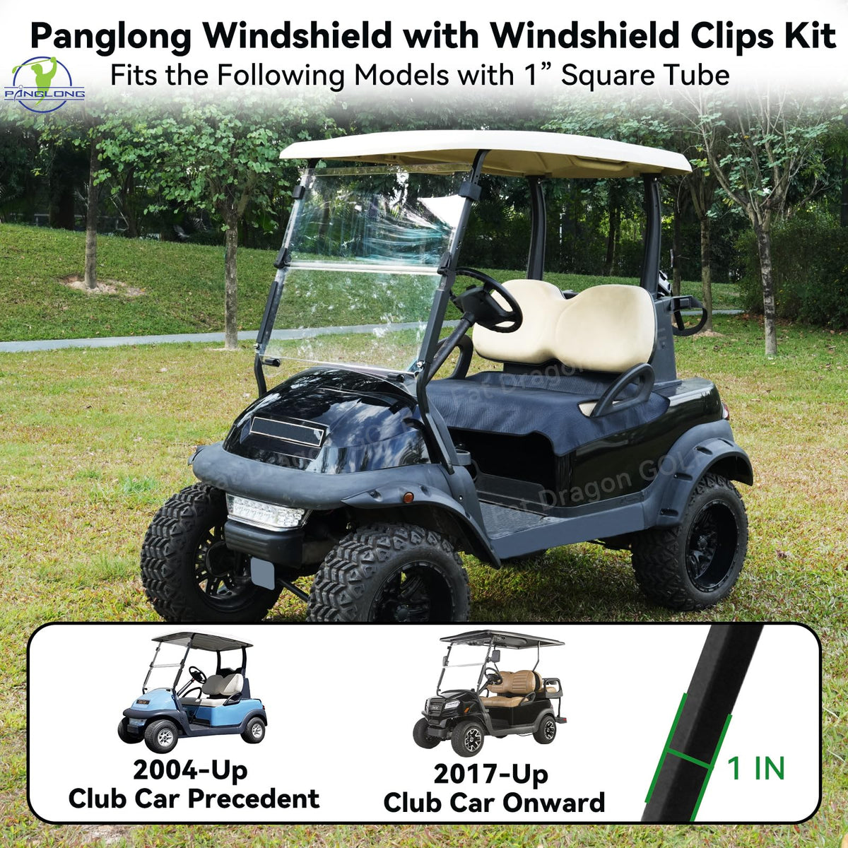 Panglong Precedent windshield ultra-clear view with minimal color distortion