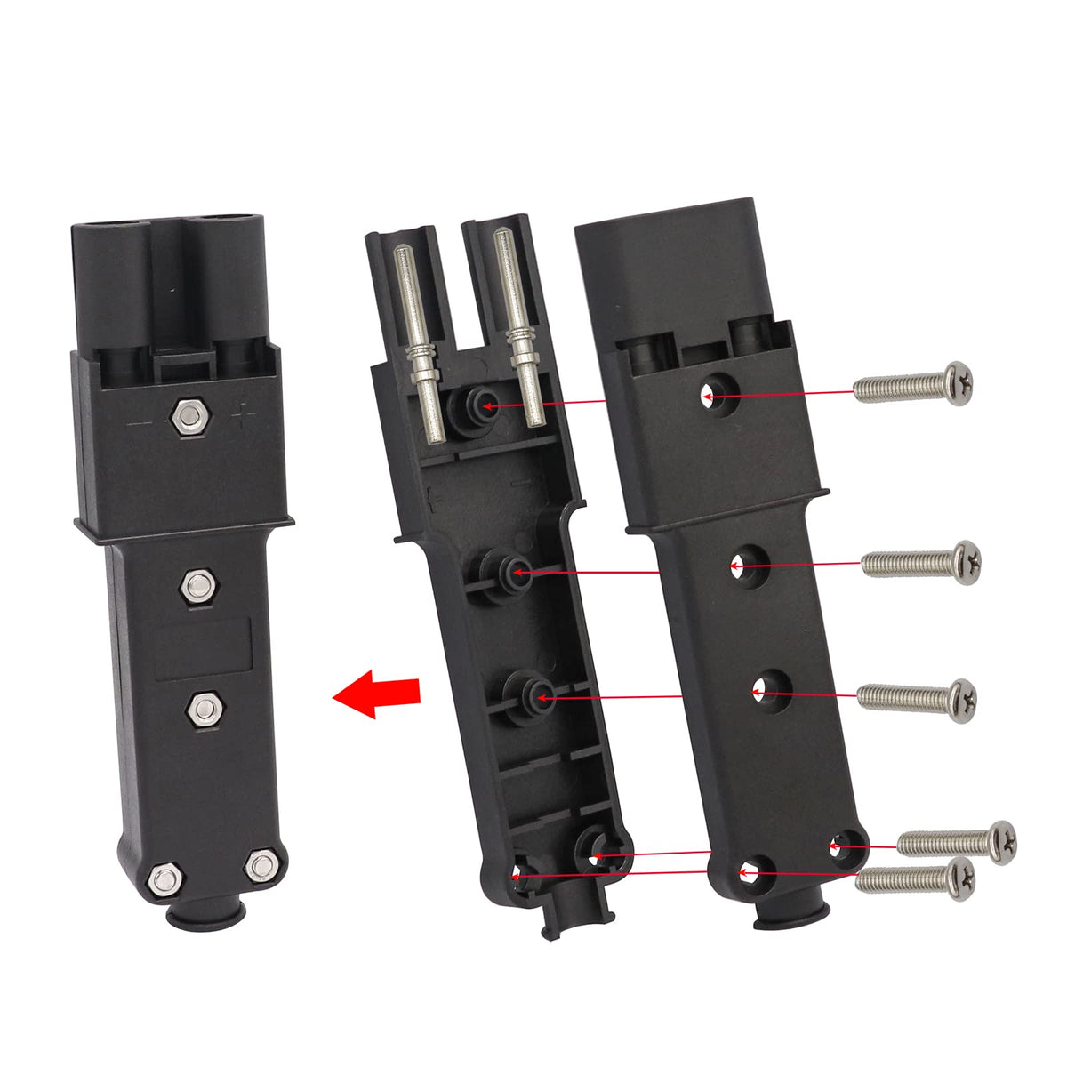 Glass-reinforced nylon body from Panglong resists heat and wear for longer service.