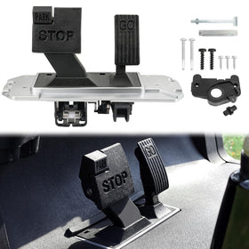 Panglong replacement pedal in use during a smooth test drive.