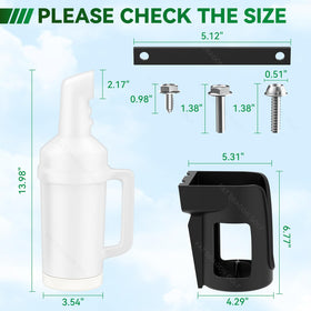 Panglong sand bottle grip design enables easy pouring.