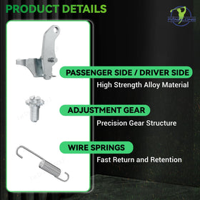 Panglong self-adjusting brake lever assemblies for reliable braking