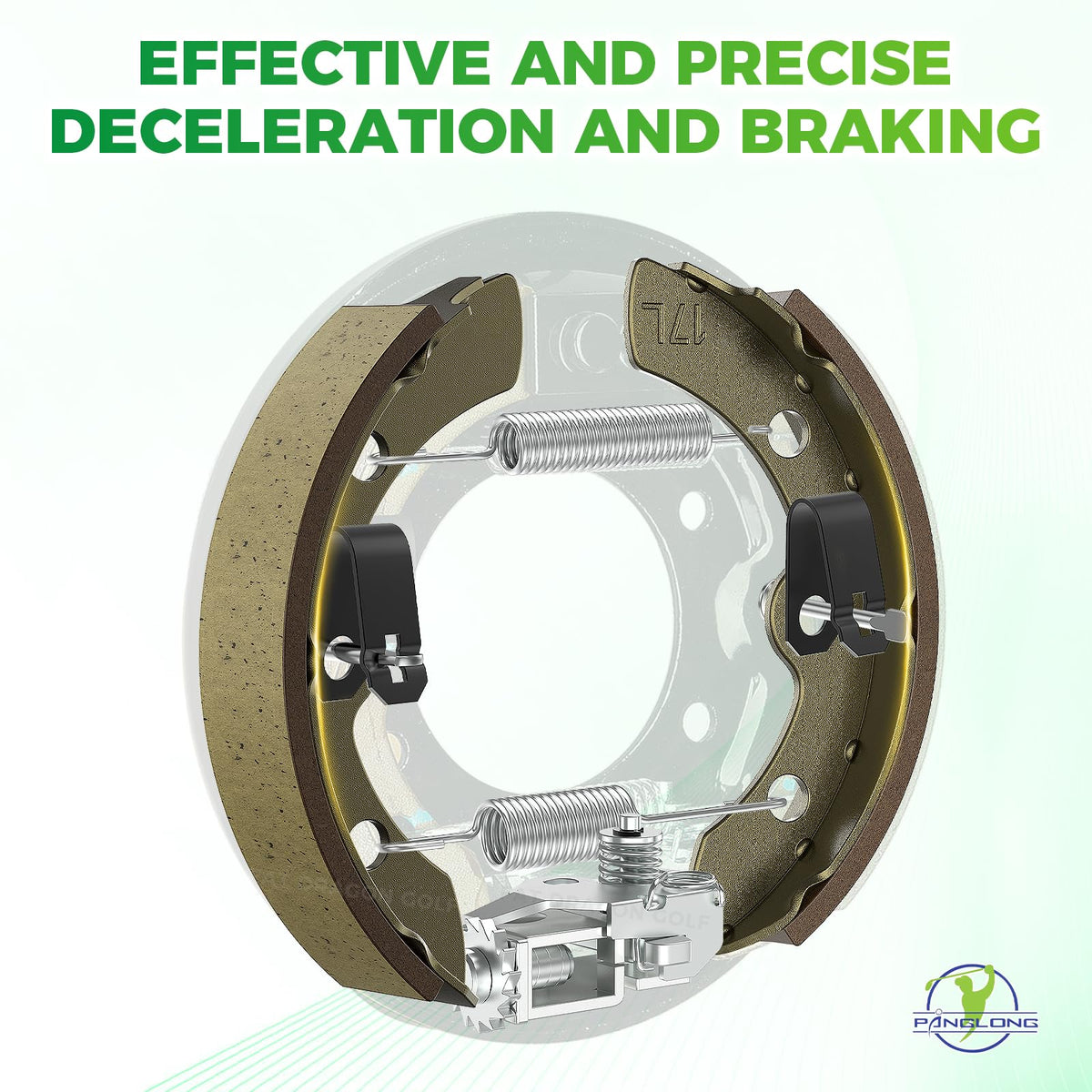 Panglong self-adjusting brake lever assembly enables automatic adjustment.