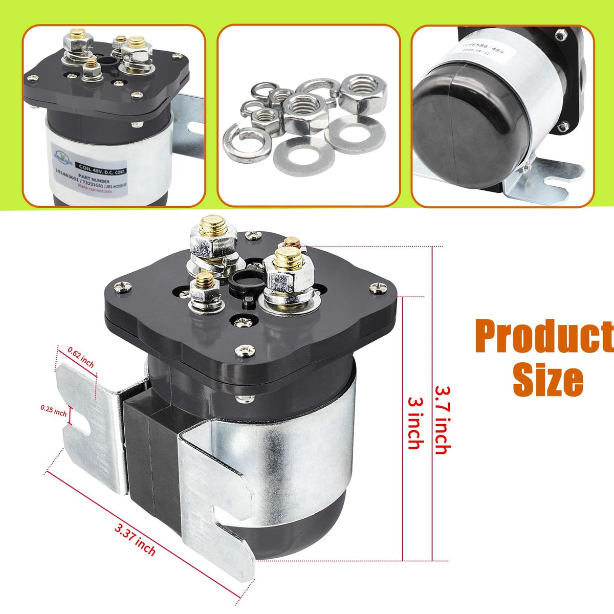 Panglong solenoid side-wiring image shows easy installation and secure connections