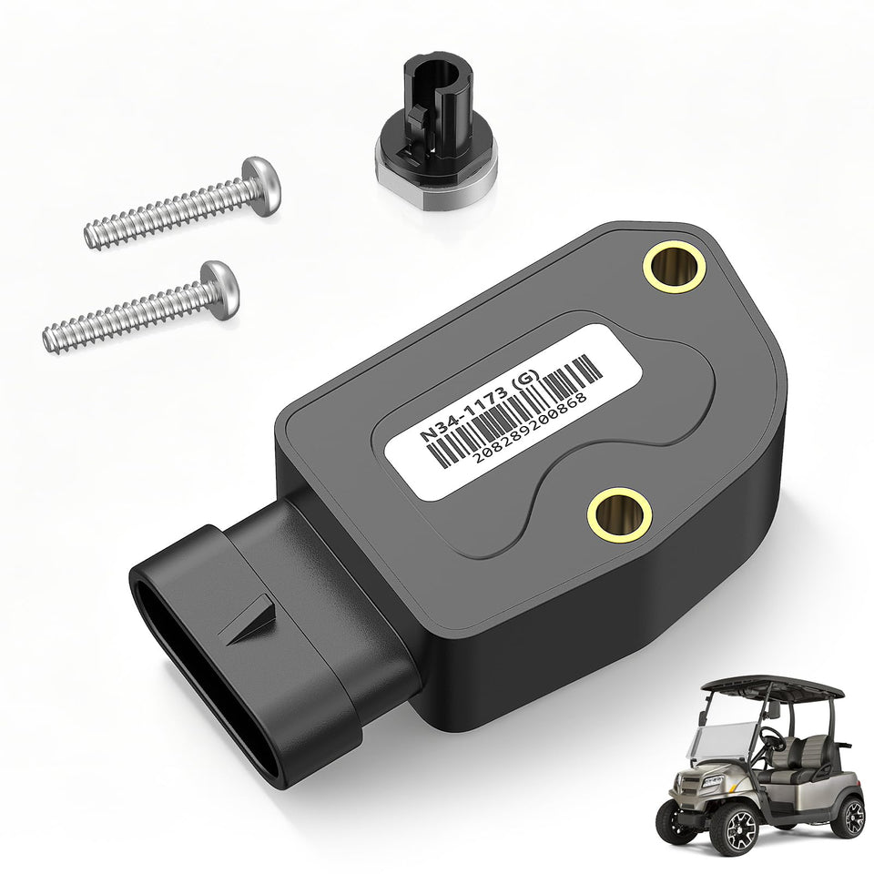 Panglong N34-1173G throttle sensor front view for Club Car improves throttle response.