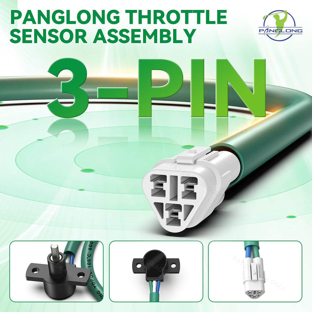 Panglong wiring harness close-up highlights insulated, wear-resistant cables for durable use