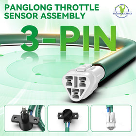 Panglong wiring harness close-up highlights insulated, wear-resistant cables for durable use