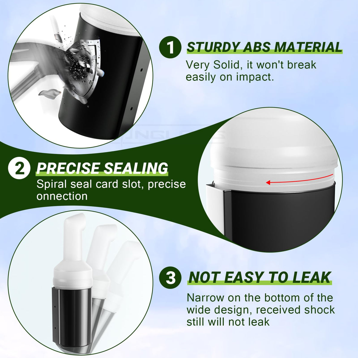 Panglong two-bottle package with accessories ready for immediate use on carts.