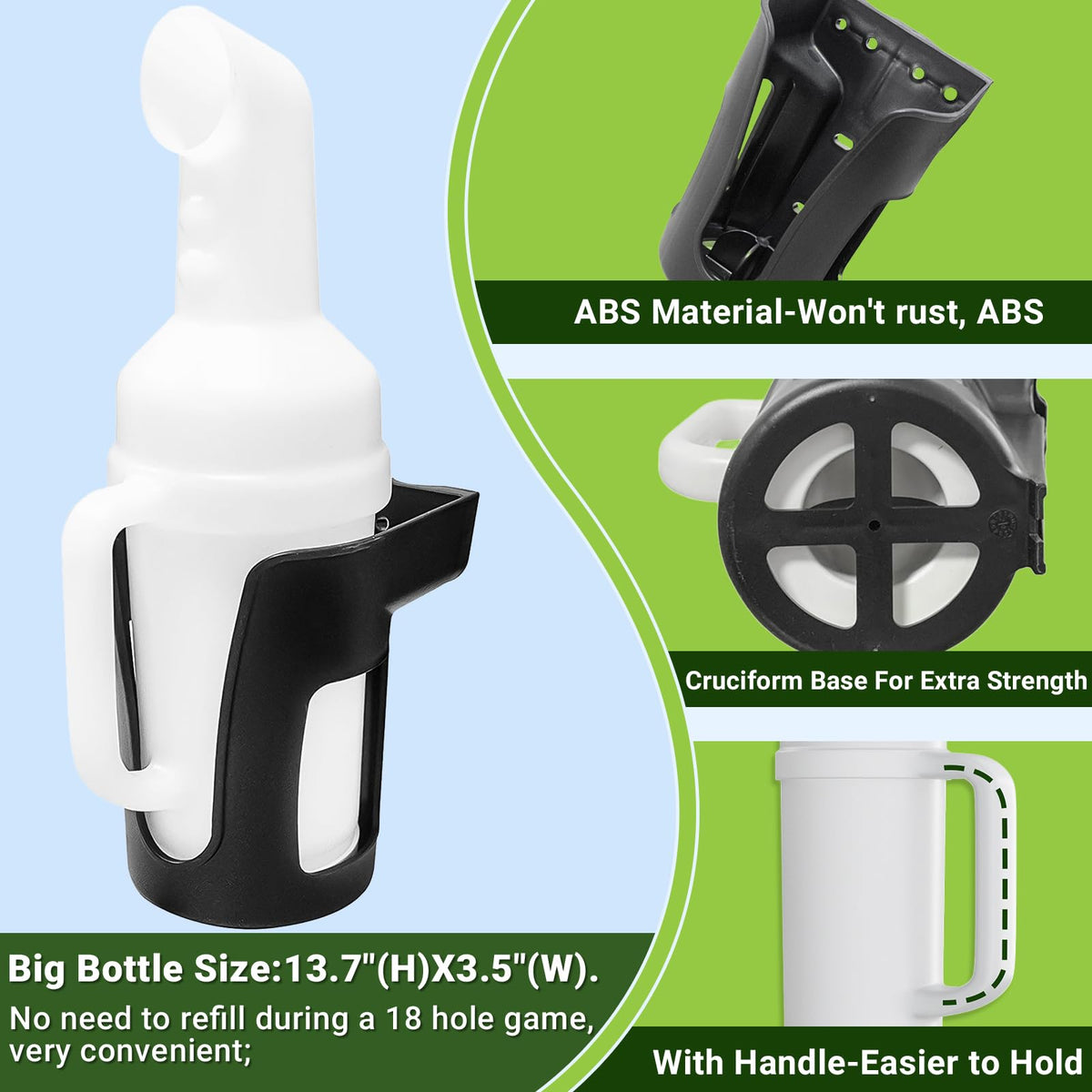 Panglong universal bottle being assembled with screws and anti-rattle base.
