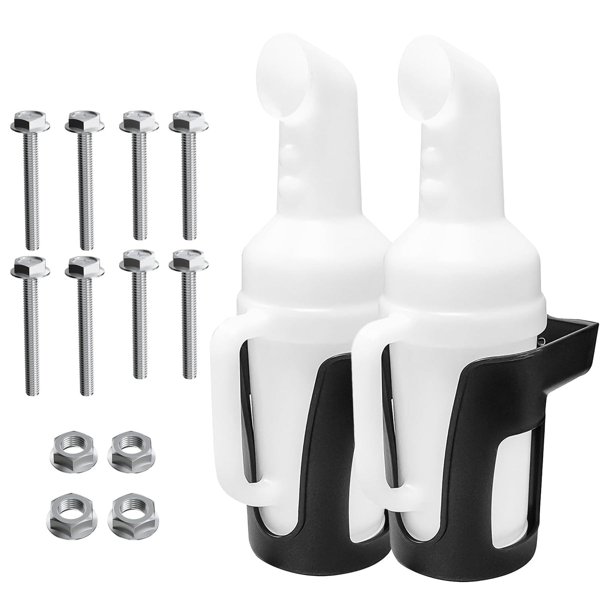 Panglong universal golf cart sand bottle with holder for easy 18-hole refills