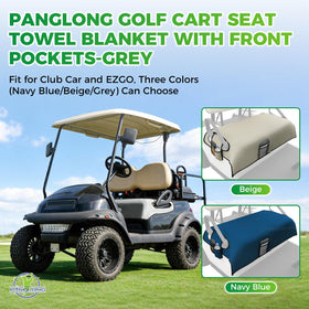 Ideal for two-person golf carts, adding dry comfort after rounds.