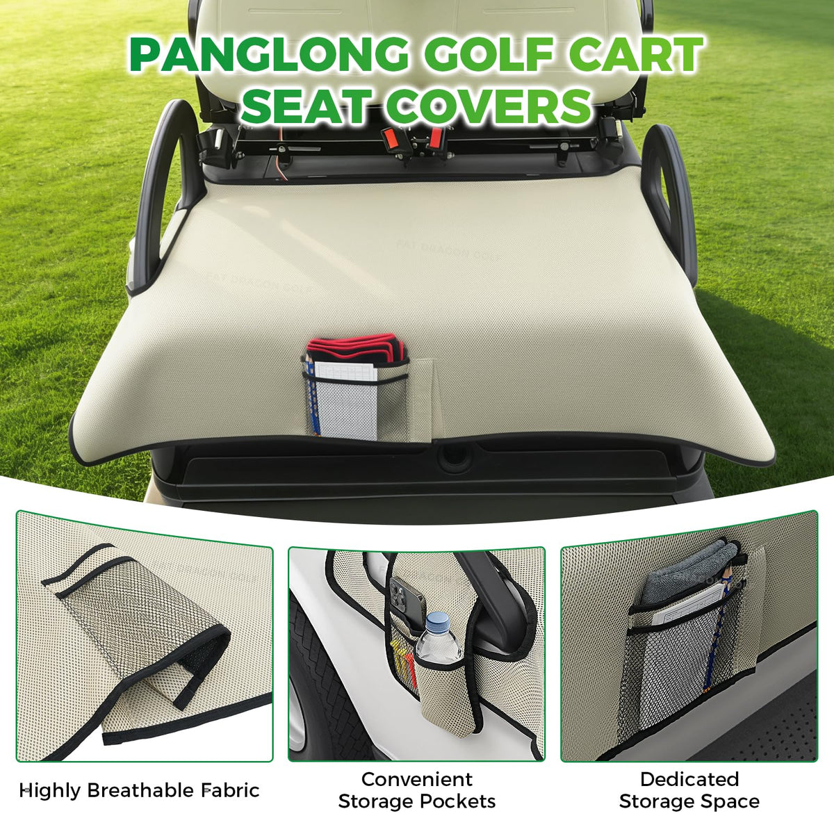Panglong anti-slip bottom keeps the cover in place during lively rides