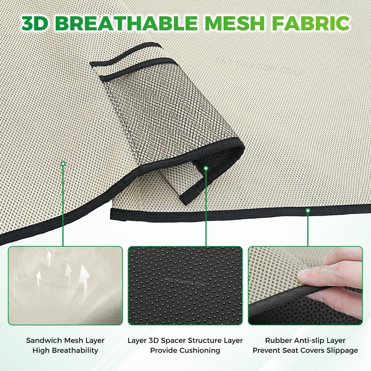 Panglong three-layer design blends airflow, cushioning, and grip for steady seating