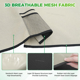 Panglong three-layer design blends airflow, cushioning, and grip for steady seating
