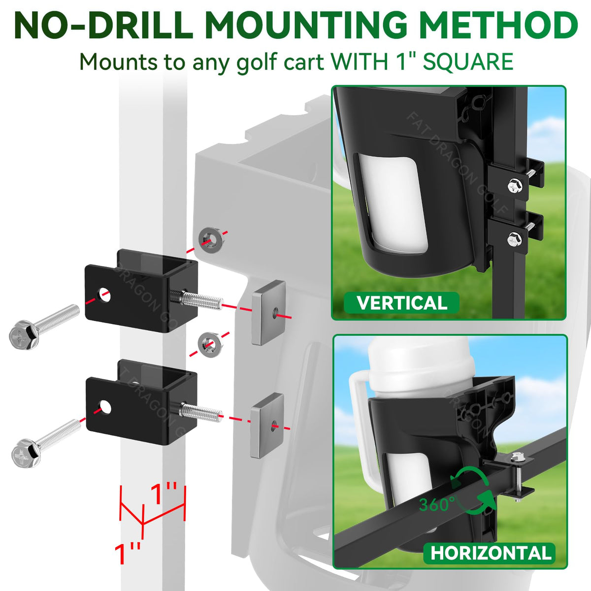 Panglong universal screws and nuts included for flexible mounting.