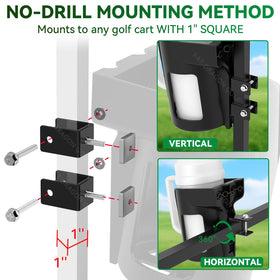 Panglong universal screws and nuts included for flexible mounting.