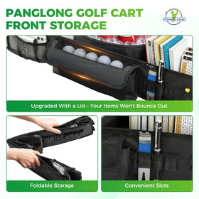 Panglong Velcro cover closes the basket securely during rides.