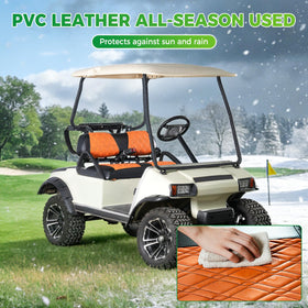 Panglong waterproof front seat cover protecting seats from rain.