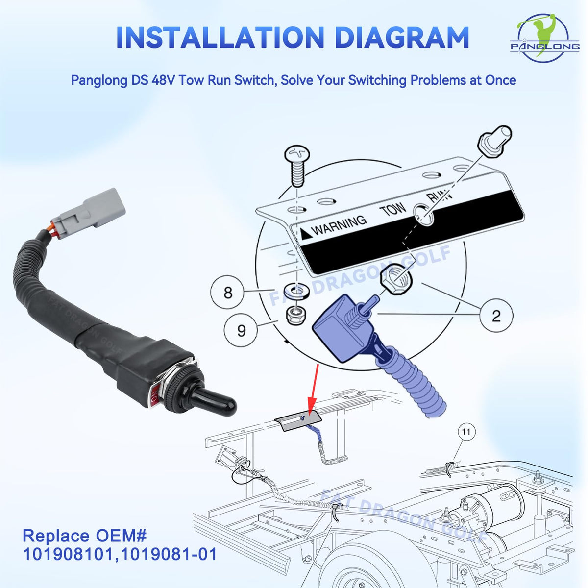 Panglong precise welding supports durable switch construction.