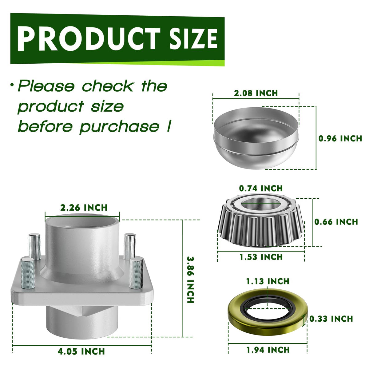 Panglong wheel bearing cones designed for reduced friction and longevity