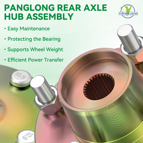 Panglong wheel nuts pack included for quick, secure installation.