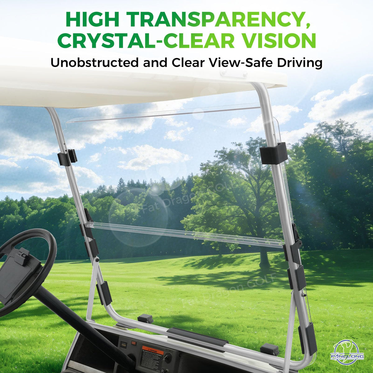 Panglong windshield clips come in long and short variants for flexible mounting.