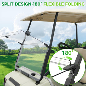 Panglong windshield waterproof top-bottom split emphasizing water resistance