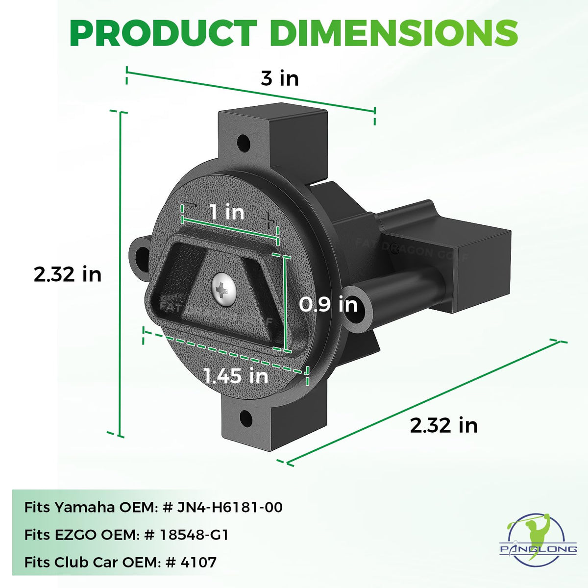 Panglong Yamaha G14/G16 compatibility plug ensures seamless fit and reduced maintenance.