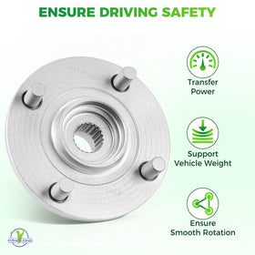 Panglong Yamaha G29 drive rear wheel hub improves stability on uneven terrain.