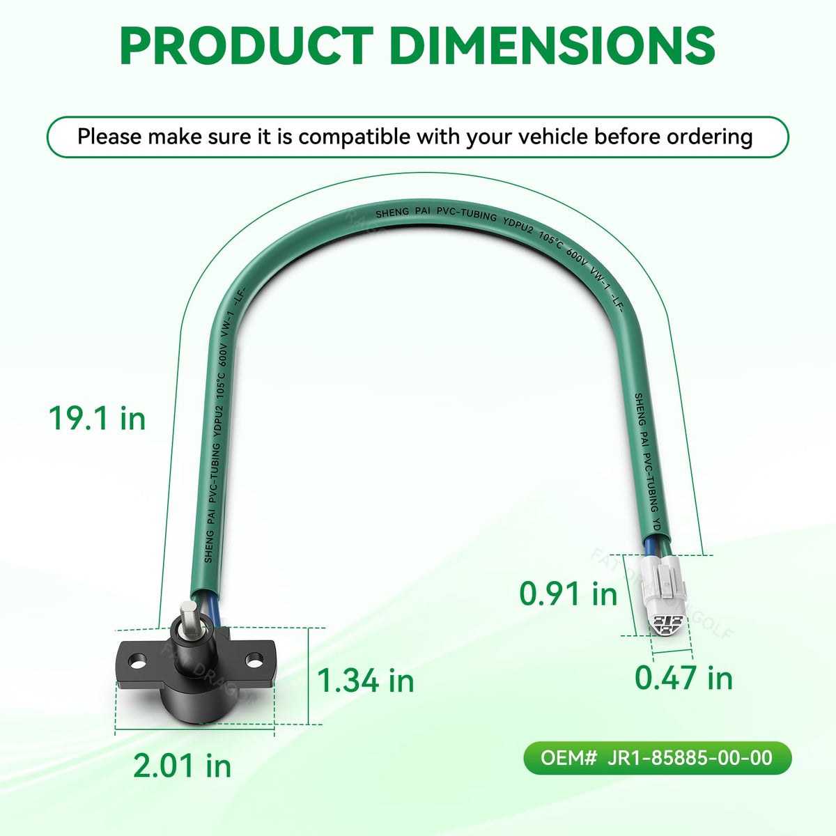 Yamaha G19-G27 throttle sensor model example with Panglong system integration.