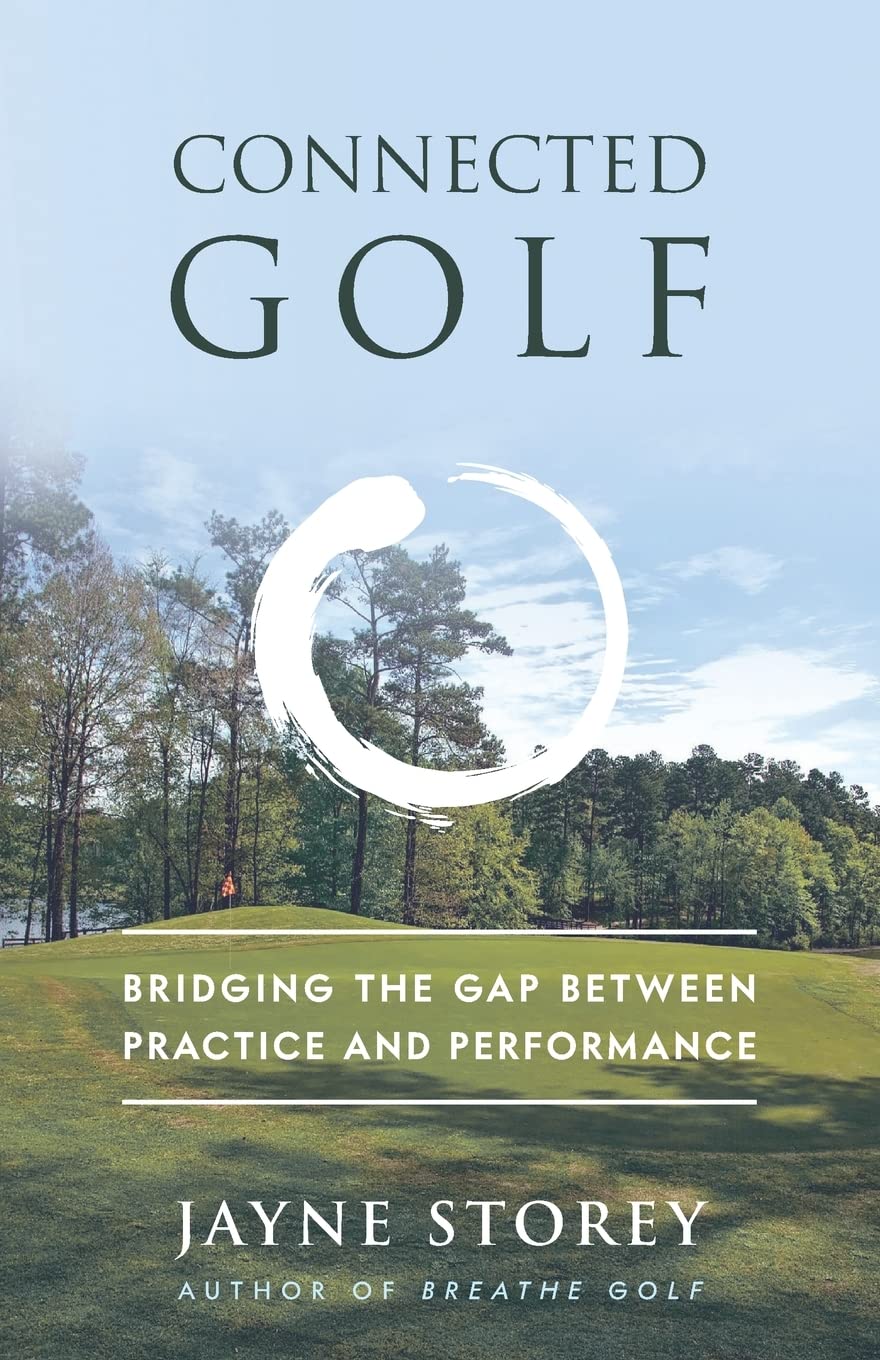 Panoma Press Connected Golf book cover showing the practice-to-performance bridge for golfers seeking practical, movement-based improvement.