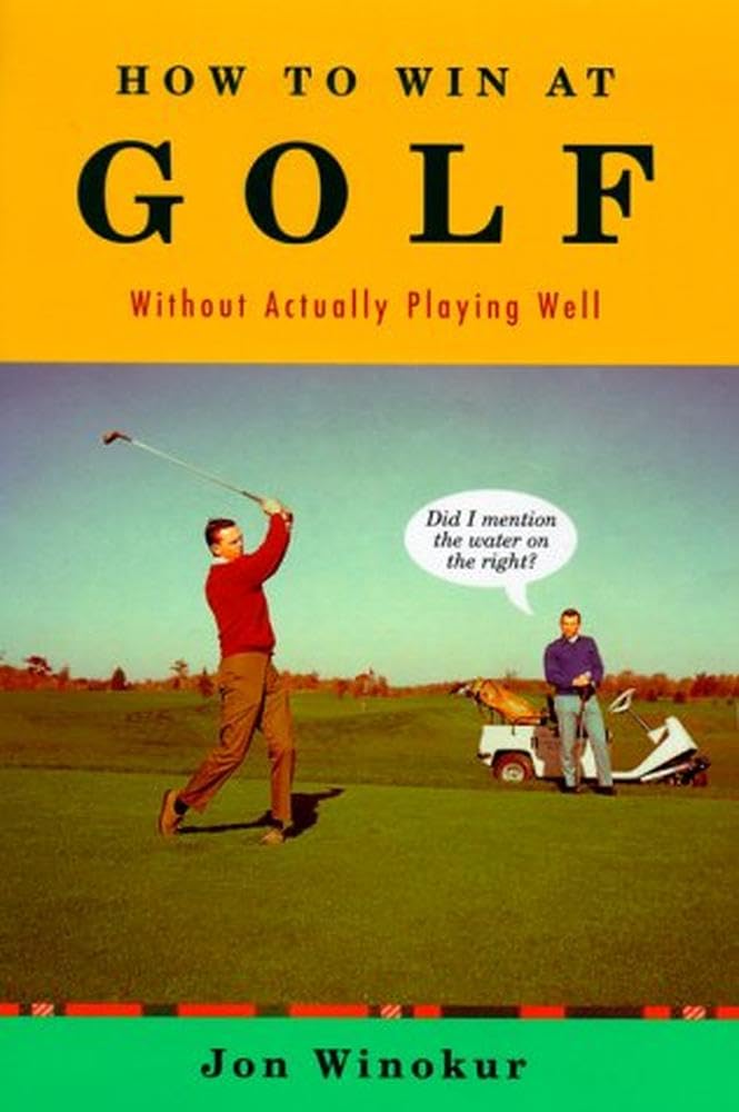 Pantheon How to Win at Golf book cover, practical strategies to outthink opponents