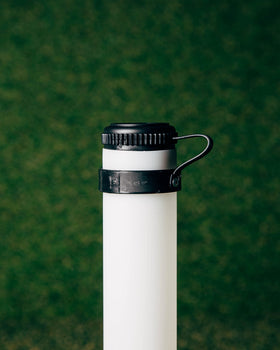 Close-up of Par West Kaddie Klip showing durable plastic and water-tight seal.