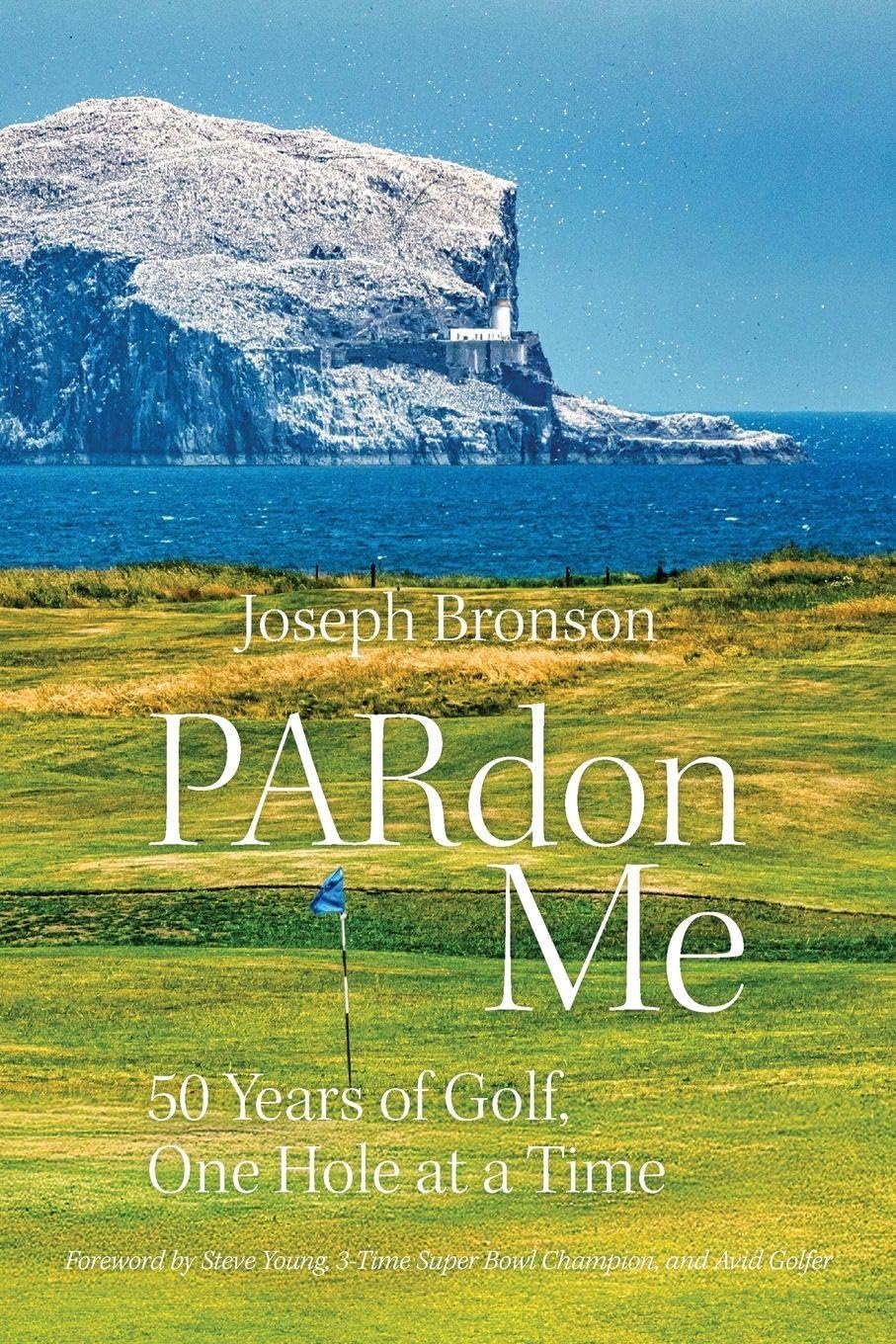 PARdon Me book cover, enticing golf lovers with stories and inspiration.