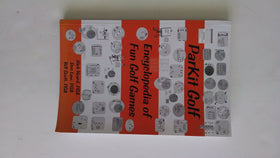 ParKit Golf Encyclopedia cover image featuring 50 practice games for versatile training.