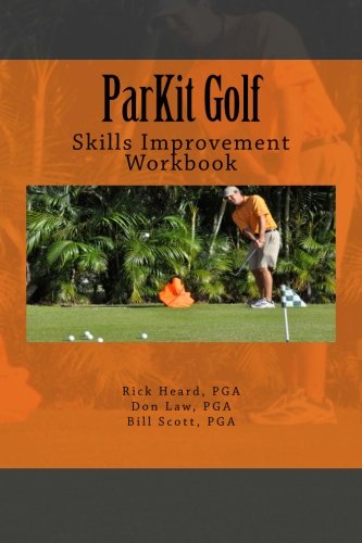 ParKit Golf Skills Improvement Workbook cover guiding your practice plan.