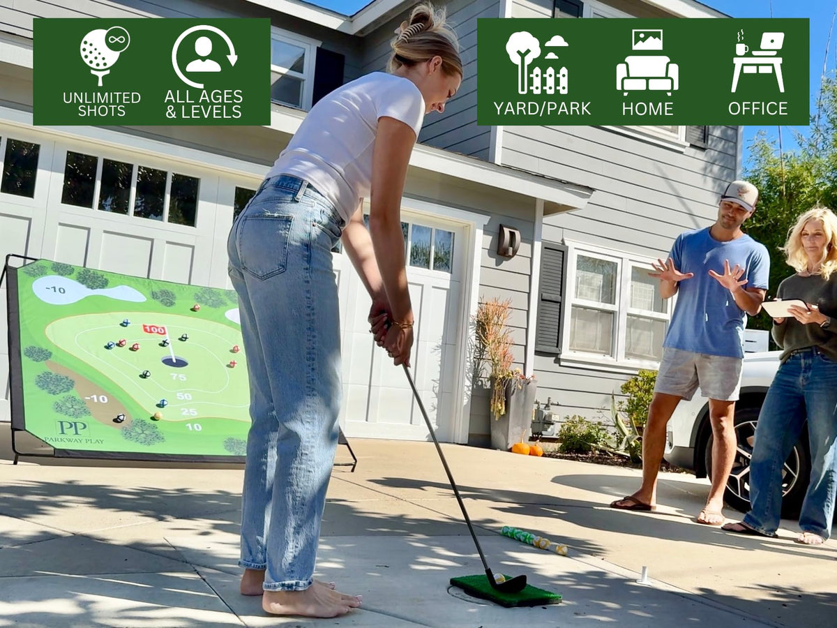 Parkway Home Play easy setup for quick backyard or indoor practice.
