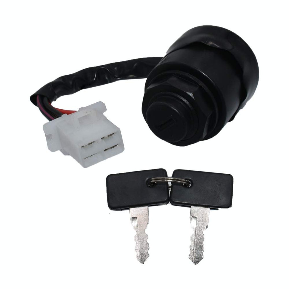 Partman ignition key switch for G14 golf carts with key, secure start and durable build.