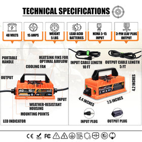 Parts World USA VoltRevive MCU control ensures efficient, safe charging.