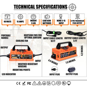 Parts World VoltRevive five stage charging for optimized battery care