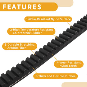 Partuto drive belt 72328G01 durability test highlights long-lasting performance