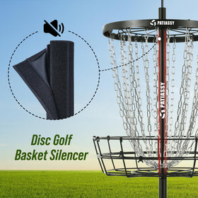 Patiassy center pole silencer lowers noise for quiet backyard sessions