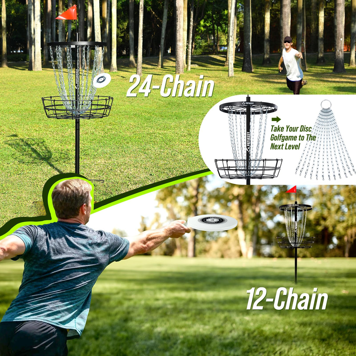 Patiassy LED remote light adds visibility for night practice and extended play