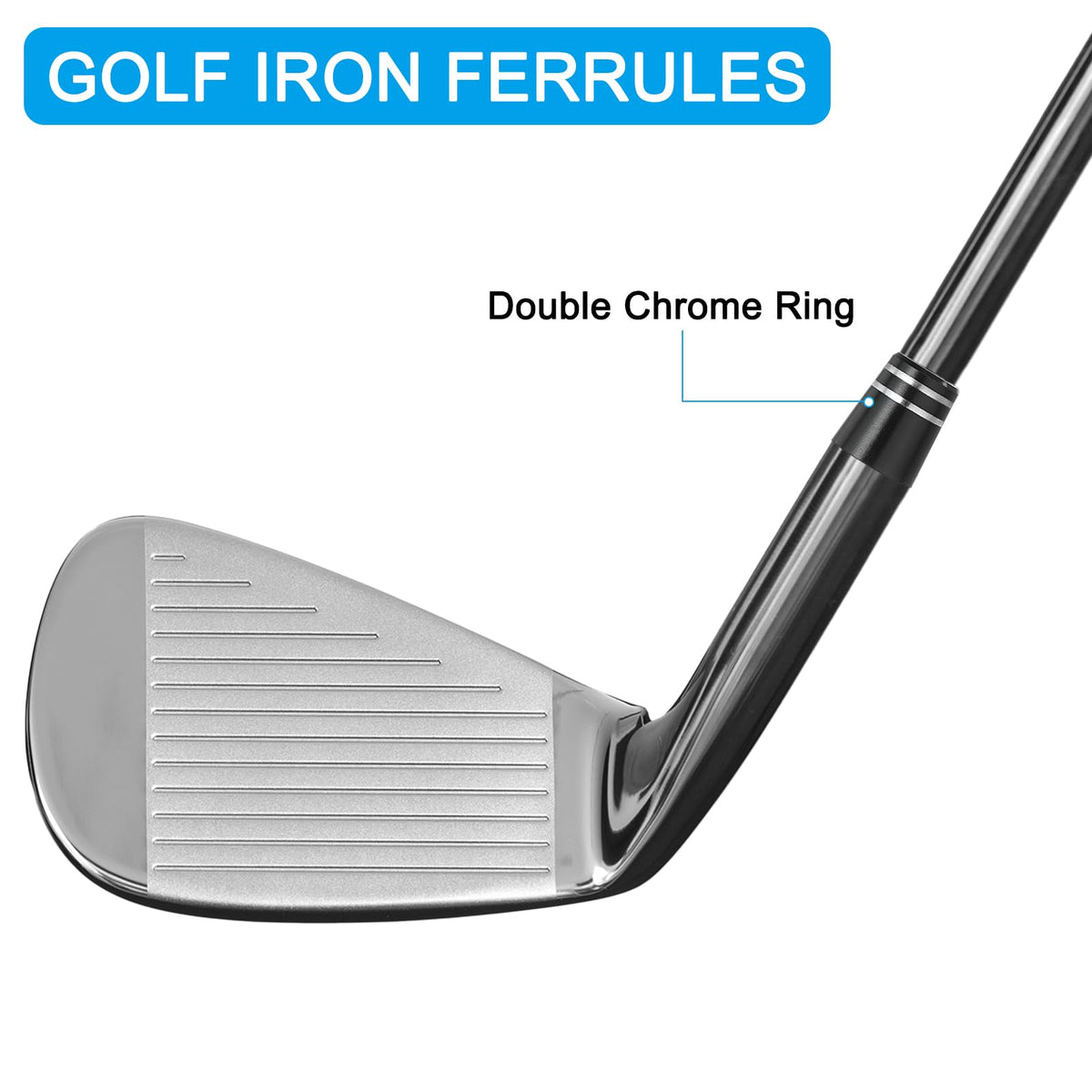 PATIKIL ferrules are 19 mm long for secure club assembly
