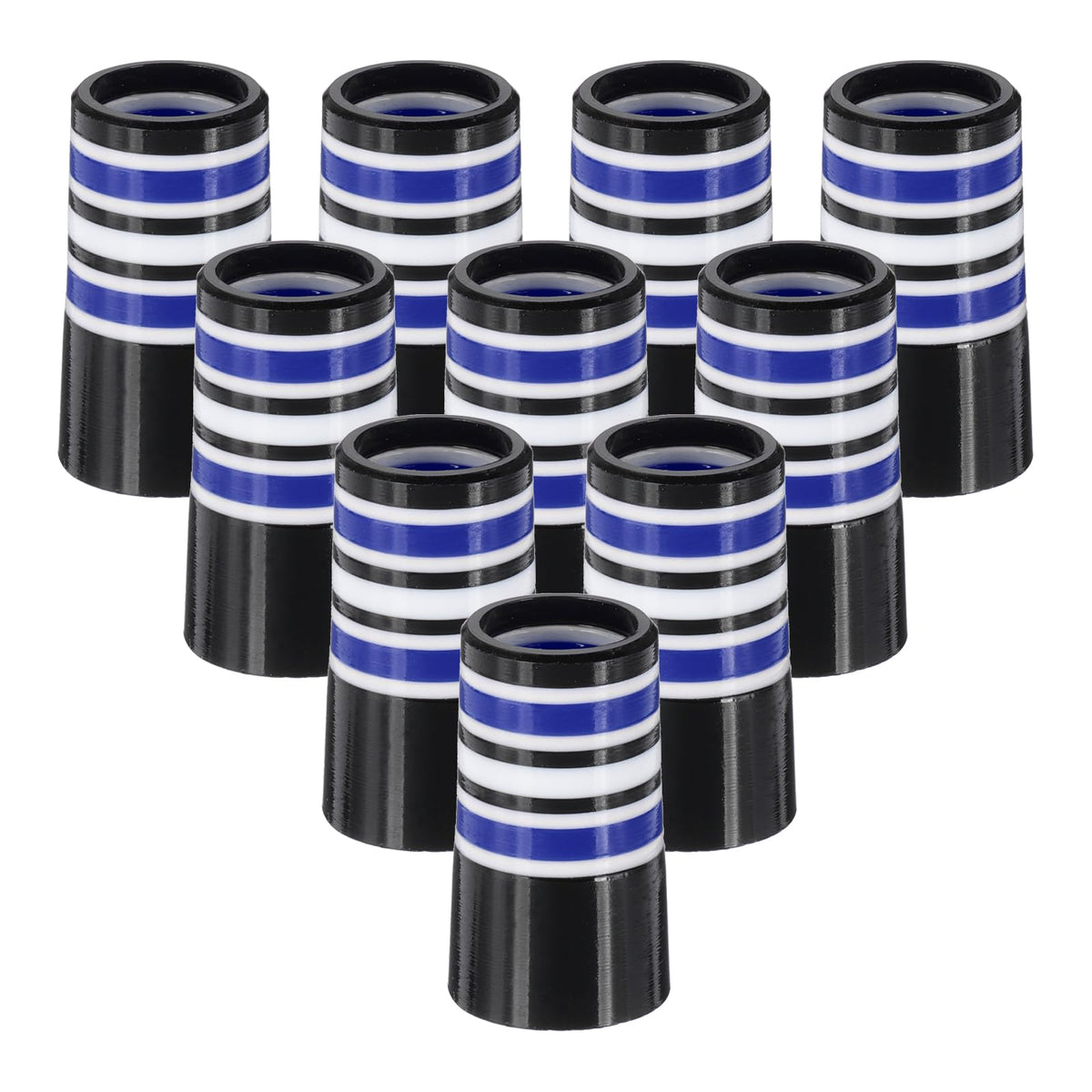 PATIKIL golf ferrules blue 10-pack box for a clean, durable finish on clubs.