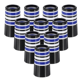 PATIKIL golf ferrules blue 10-pack box for a clean, durable finish on clubs.